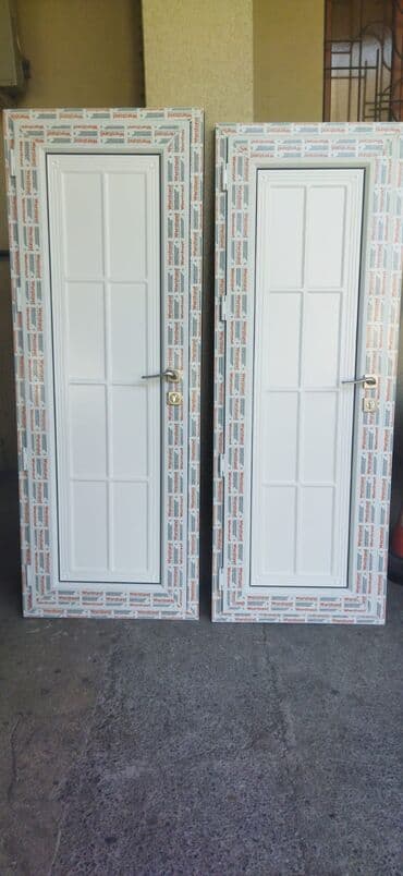 qapı setkaları: Yeni Plastik qapı Zamok və çərçivə ilə, Zəmanətli, Pulsuz quraşdırma, Rayonlara çatdırılma, Pulsuz çatdırılma, Ödənişli çatdırılma — 9