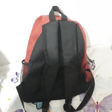 купить бу чемодан: Blackku markalı qırmızı rəngdə bel çantası. Çantanın əsas bölməsindən — 6