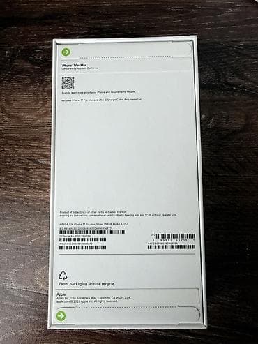 apple mac mini: IPhone 17 Pro Max, 256 GB, Gümüşü — 1