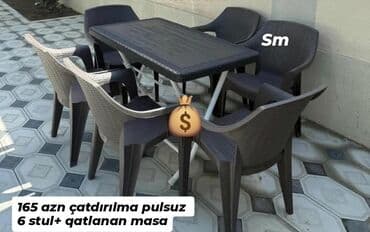 lada oturacaq: Masa desti rəng seçimi var — 1