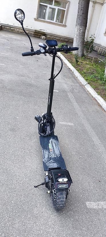 elektirikli mapet: Güclü elektrik skuter – off-road təkərlər və tam asqı ilə Məhsul — 8