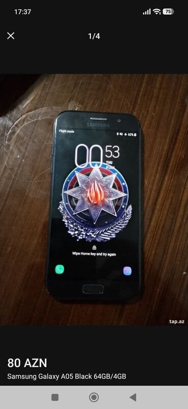 Повербанки: Samsung Galaxy A5 2017, 64 ГБ, цвет - Черный, Две SIM карты — 4