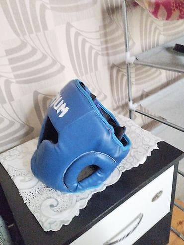 mma paltarı: Venum boks/kikboks üçün baş qoruyucusu - Rəng: mavi - Brend: Venum - — 4