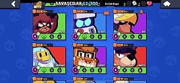 Playstation: Brawl Stars hesabı – geniş məzmunlu oyun profili( 5 ilik hesabdr — 7