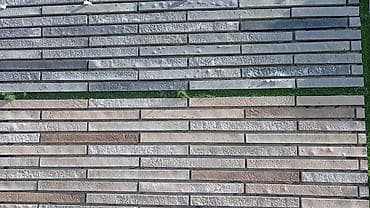 ozu yapışan panel: Fasad və interyer üçün dekorativ daş/plastik daş panelləri - — 7