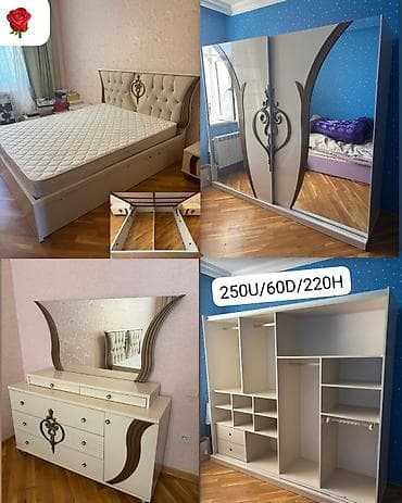 jalə mebel: VəsiləTürkiye İstehsali yataq desti Qiymet 750 azn. Mebel mdfdir — 1