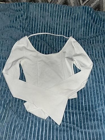 Şəxsi əşyalar: Qadın köynəkləri dəsti – 4 ədəd - Narıncı qısaqol trikotaj top — 4