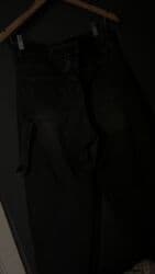 женские джинсы со стразами: Джинсы, M, L, цвет - Голубой — 18