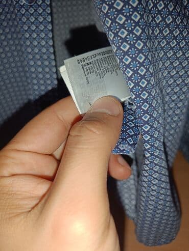 kisi koynekleri klassik: Köynək, M, rəng - Mavi — 3