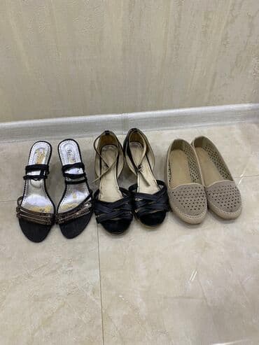 школьные туфли: Туфли, Размер: 40, цвет - Черный, Б/у — 3