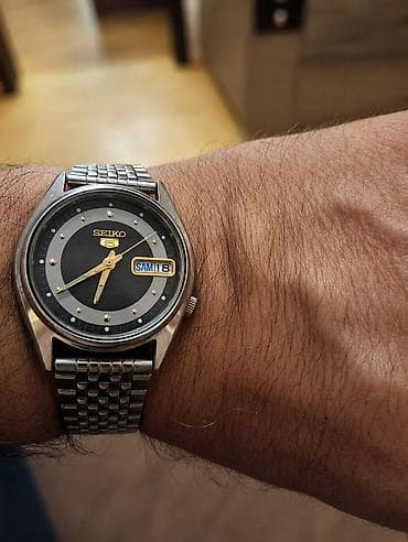 sensor saatlar: Seiko 5 qol saatı - Korpus və qolbaq: tam paslanmayan polad, klassik — 1