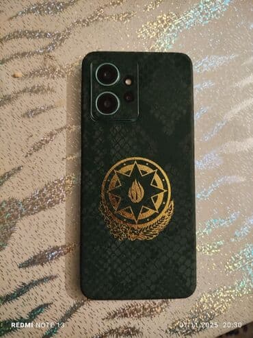 kontakt home redmi note 14: Redmi Note 13, 256 GB, rəng - Yaşıl, Sensor, Barmaq izi — 1