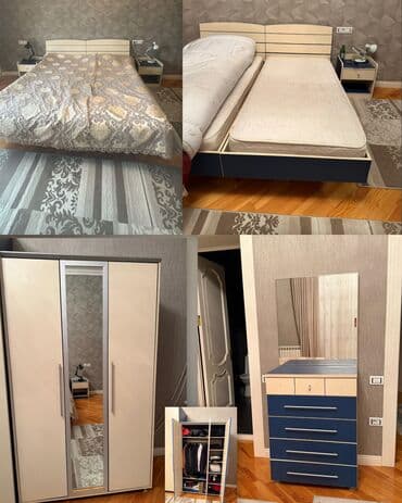 ucuz termolar: 2 təknəfərlik çarpayı, Dolab, Komod, Termo — 1