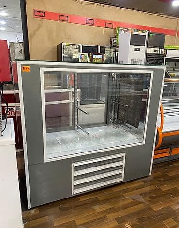 Vitrin soyuducu (şüşə önlü, üfüqi servis tipli) - Məhsulları nümayiş