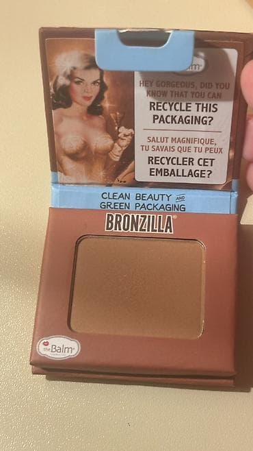 the ordinary: Bir defe istifade olunub TheBalm Bronzilla – bronzer, kontur və kölgə — 2