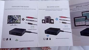 android tv box: Универсальный стереофонический Bluetooth-приемник-передатчик 2-в-1 с — 6