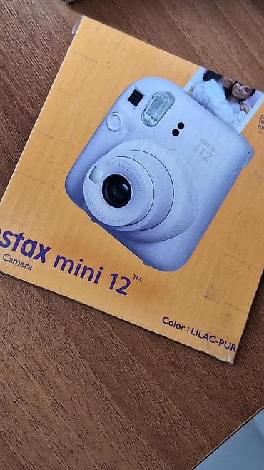 ayfon 14 dubay: Fujifilm Instax mini 12 – lila rəngli instant kamera 1 həftə olar ki — 7