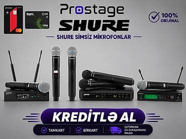 dvd rec: Yeni Simsiz (Bluetooth) Mikrofon Shure — 1