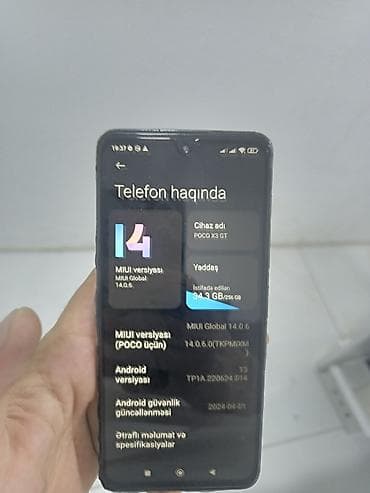 redmi pad 2 pro: Poco X3 GT, 256 GB, Barmaq izi — 1