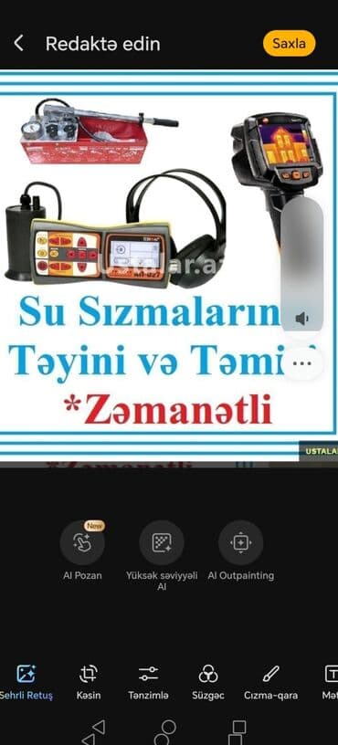 Tikinti və təmir: Başqa xidmətlər — 1