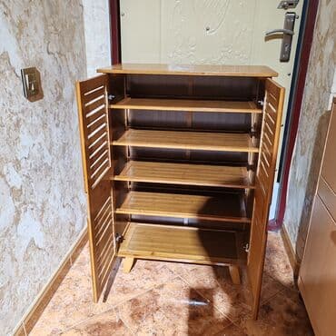 taxta alisi: Yeni, Açılan, 2 qapılı Düz dolab, Ayaqqabı dolabı, Çin — 1