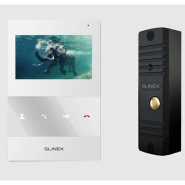 commax: SLİNEX Domofon komplekt ●DISPLAY 4.3" rəngli TFT ekran 16:9 ●Ölcüləri — 1