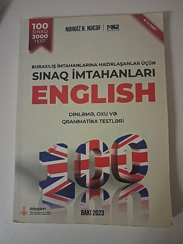 Ingilis dili 100 sinaq 5₼
