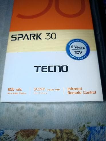 tecno spark 40: Tecno Spark 30, 256 GB, rəng - Qara — 6