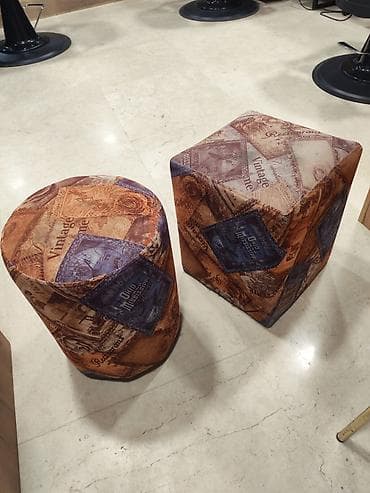 bufik: Pufik oturacaq, Parça, rəng - Narıncı, Kredit yoxdur, Çatdırılma yoxdur — 1