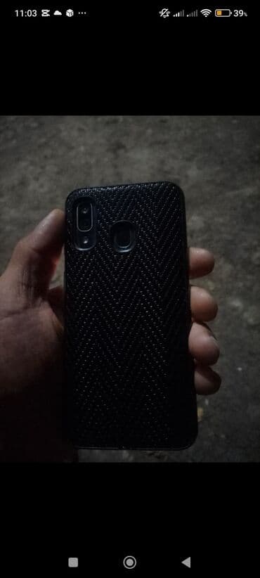 işlənmiş soyuducu: Samsung Galaxy A40, 64 ГБ, цвет - Синий, Отпечаток пальца — 3