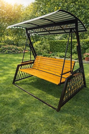 mebel sandiqlar: Divan-yelləncək, Zontikli, Metal — 5