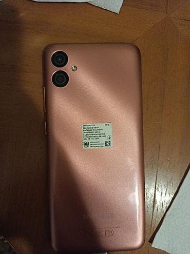 Samsung Galaxy A04e, 64 GB, rəng - Çəhrayı, İki sim kartlı