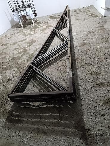 Ferma uzunu 6m hunduru 1m 1 ededi 40 m