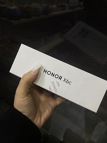 telfon samsuq: Honor X6c, 128 GB, rəng - Yaşıl, Sənədlərlə — 2