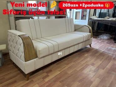 Divan, Açılmayan, Bazasız, Parça, Çatdırılma yoxdur