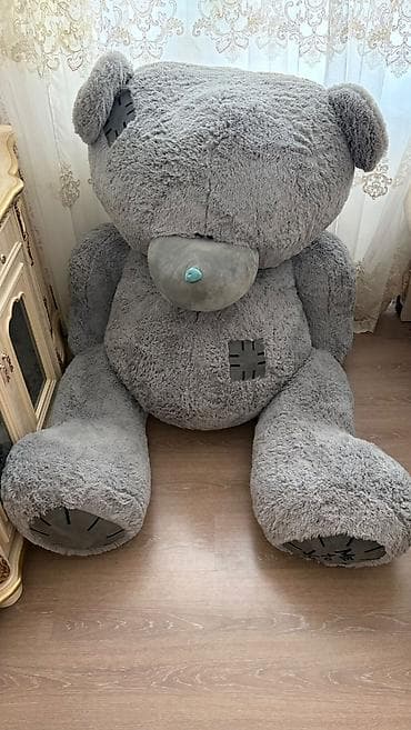 qatar oyuncaqlari: Teddy. Boyu 1.90 sm. Yenidir. 1 heftedi alinib. Deyerinden ucuz — 2