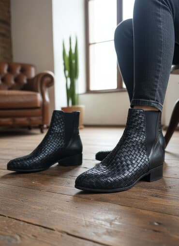 крем барои доги руй: Размер: 39, цвет - Черный, Новый — 3