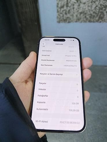iphone 6 platası: IPhone 14 Pro, 128 GB, Ağ, Face ID — 3