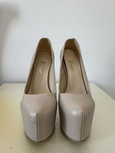 kampus ayaqqabı: Ölçü: 37, rəng - Bej, İşlənmiş — 4