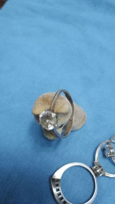 brilliant qaşlı üzük: Nişan, Üzük, Gümüş — 4