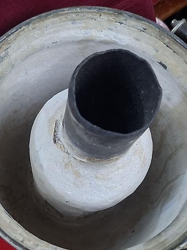 2 ci el sobalar: Qedimi 1960-70 ci illerin (Sovet) Tulazavod 6-7 Litrlik Odun Samovari — 4