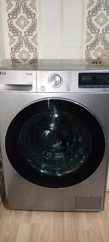 delfin masaj aparati: LG ThinQ önyükləməli paltaryuyan maşın - Yük tutumu: 8.5 kq - — 1