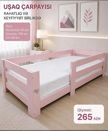 Мебель: Uşaq çarpayısı – rahatlıq və keyfiyyət birlikdə. Xüsusiyyətlər: - — 1