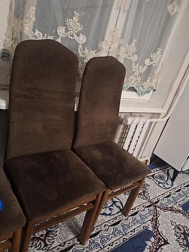 Для гостиной, Б/у, Нескладной, Стул — 4