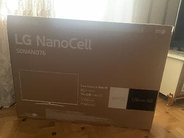katv1 smart: İşlənmiş Televizor LG NanoCell 50" 4K (3840x2160) — 3