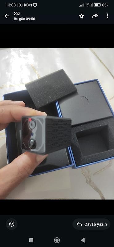 sup game: Teze qutuda kamera zaryatka saxliyir 1hefde ve artig telfonla her — 1