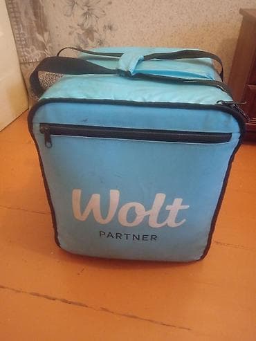 usta cantasi: Wolt Partner çatdırılma çantası/rusakası - Tip: İzolyasiyalı termo — 1