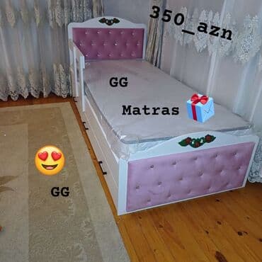 tek neferlik yataq islenmis: Yeni, Təknəfərlik çarpayı, Bazasız, Matras ilə, Siyirməli — 1