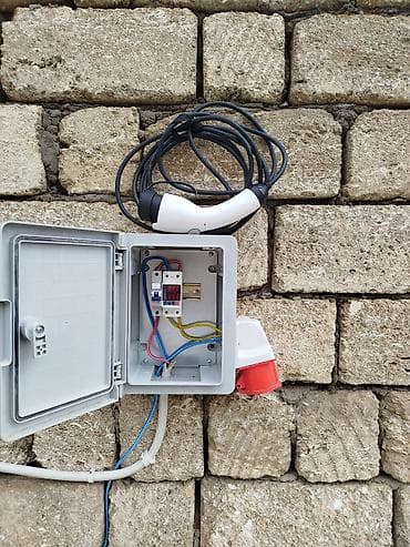 hava kopressoru: EV şarj qurğusu – divara quraşdırılan AC stansiya - Tip: Ev və qaraj — 2