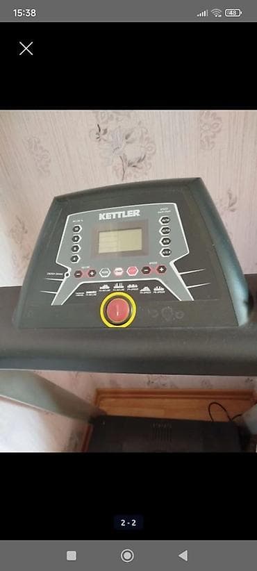 kettler: Kettler qaçış trenajoru - Elektrikli qaçış yolu, konsolda LCD ekran - — 2